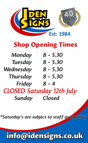 Opening Times