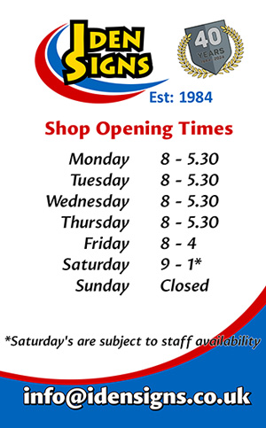 Opening Times