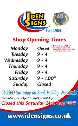 Opening Times